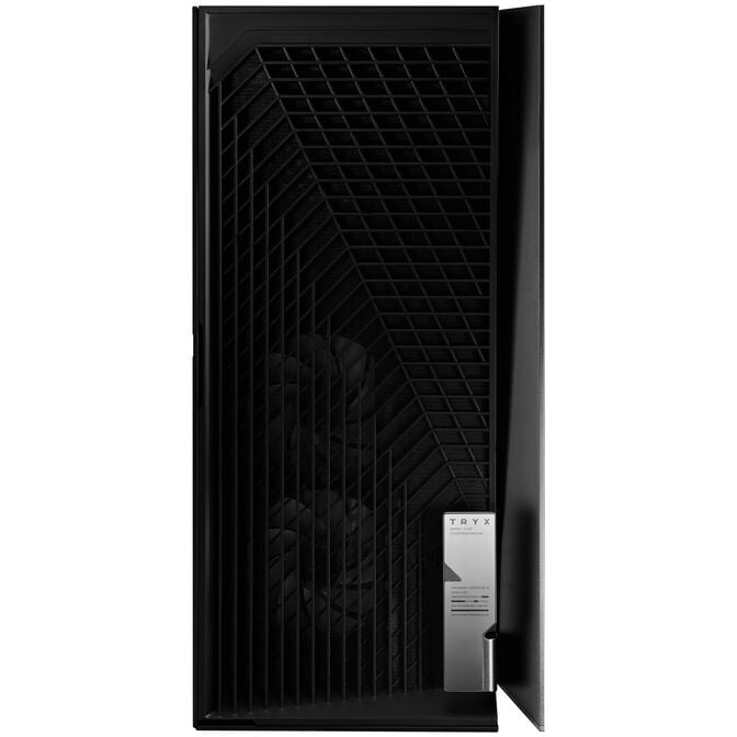 TRYX LUCA L70 Midi Tower - Black + PANORAMA 360 ARGB AiO Water Cooling, 3D AMOLED Display, 360mm - Black image number 9