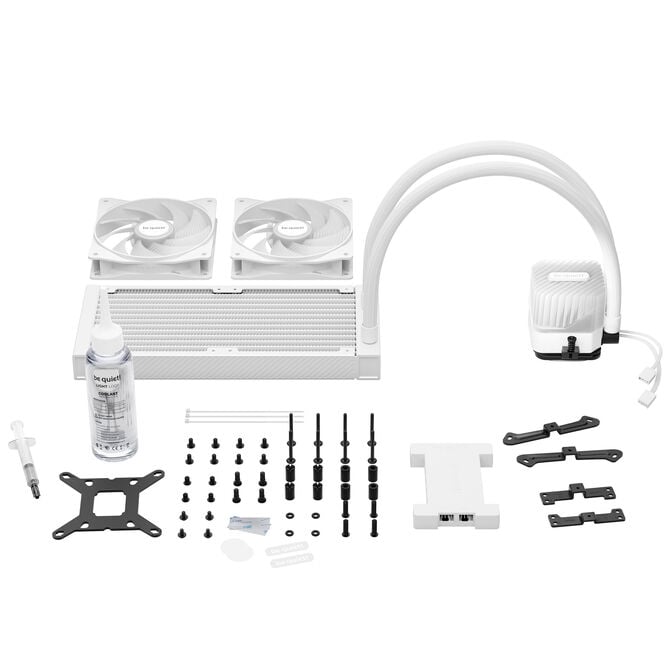 be quiet! Light Loop All-in-One-Wasserk&uuml;hlung, ARGB - 240mm, wei&szlig; image number 4