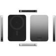 SHARGE AeroMag Air Magnetic Wireless Ultra-slim  Powerbank 5000 mah Powerbank image number null