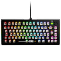 Glorious GMMK 3 Pro 75% Custom Gaming Keyboard - Barebone, ISO Layout, Black