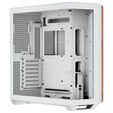 APNX V1 PC Case, Mid Tower, ATX, Tempered Glass &ndash; Wood, White image number null