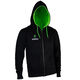 GamersWear SPROUT Basic Kapuzenjacke - Größe M, schwarz/grün