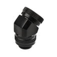 PHANTEKS Glacier Rotary Anschluss 45 Grad G1/4 Zoll AG auf 12mm AD Hardtube - drehbar, schwarz image number null