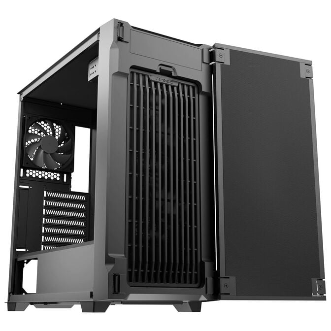 Antec P10C PC Case, Mid Tower, soundproofed, ATX - Black image number 9