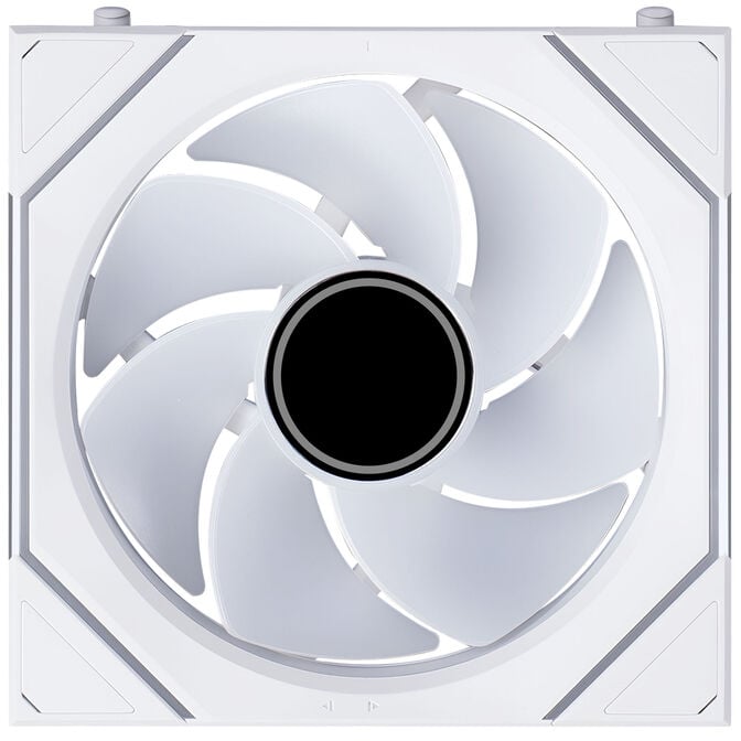 Lian Li UNI FAN SL-INF FLEX Wireless Fan, ARGB - Reverse Blade, 120mm, white, pack of 3 with controller image number 5