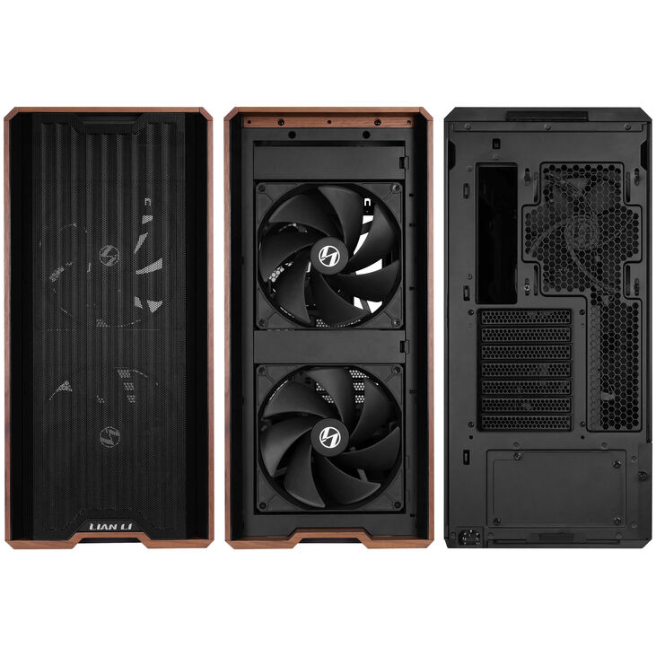 Lian Li Lancool 217 PC-Gehäuse, Midi-Tower, ATX, Tempered Glass - schwarz image number 5