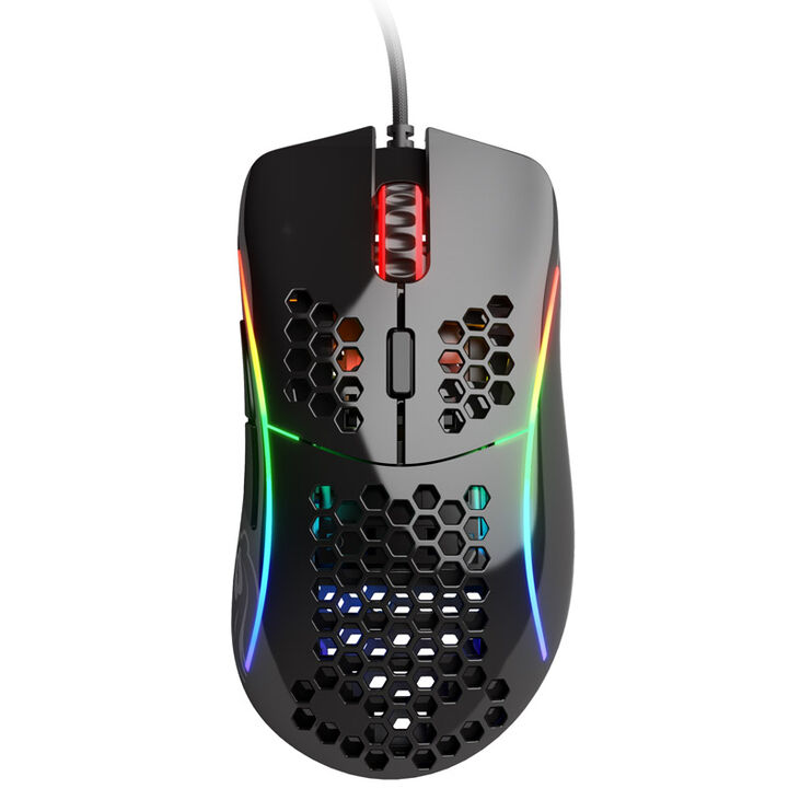 Glorious Model D Gaming Mouse - black, glossy + mousepad - XL image number 2