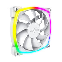 Montech AX120 PWM ARGB Lüfter - 120mm, weiß