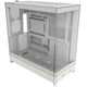 Montech HS02 PC Case, Midi Tower, ATX, Tempered Glass, ARGB - White