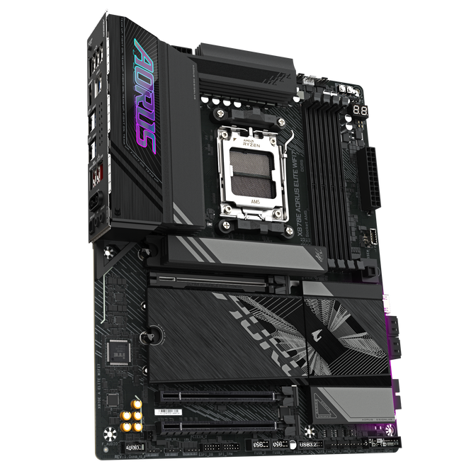 Gigabyte X870E A Elite WiFi7 Mainboard, Sockel AM5, AMD X870E, ATX, DDR5 image number 2