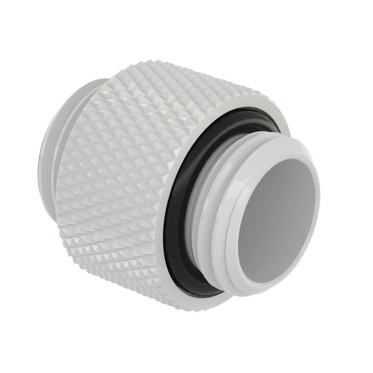 Barrow adapter straight G1/4 inch female to G1/4 inch female, 10mm - white image number 0