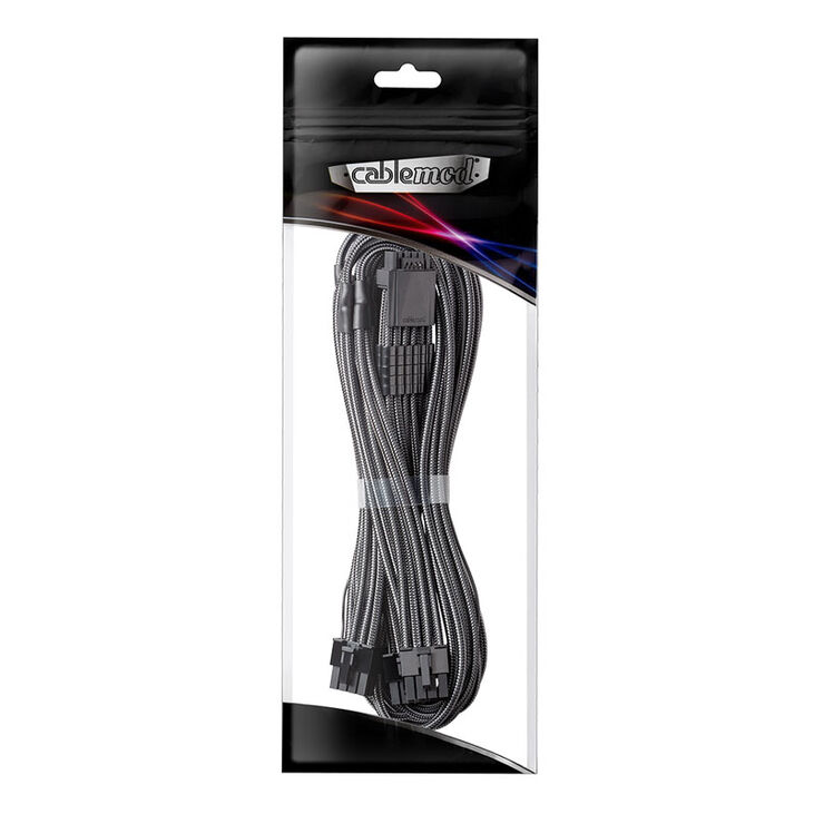 Cablemod PRO ModMesh RT 12VHPWR auf 3x PCI-e Kabel für ASUS/Seasonic/Phanteks - 60cm, carbon image number 2