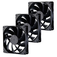 PHANTEKS M25 PWM L&uuml;fter, 3er Pack - 140mm, schwarz