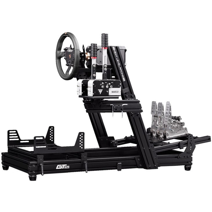 Next Level Racing GTElite Aluminium Simulator Cockpit - Wheel Plate Edition image number 4