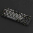 AKKO Black & Gold 5087S Gaming Tastatur, RGB &ndash; Akko V3 Cream Yellow Pro Switches, ISO DE, schwarz & gold image number null