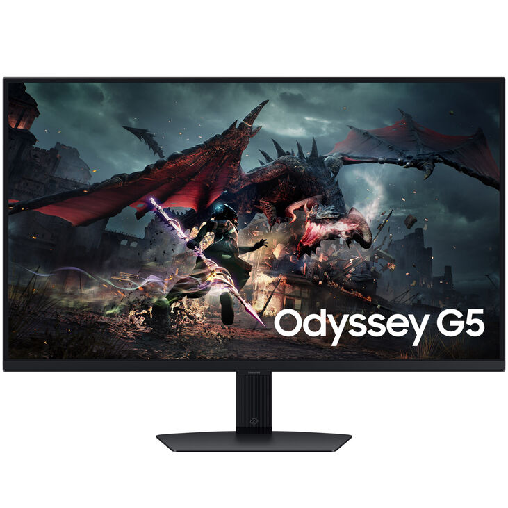 Samsung Odyssey G5 G50D (2024), 32 inch Gaming Monitor, 180Hz, IPS, FreeSync image number 1