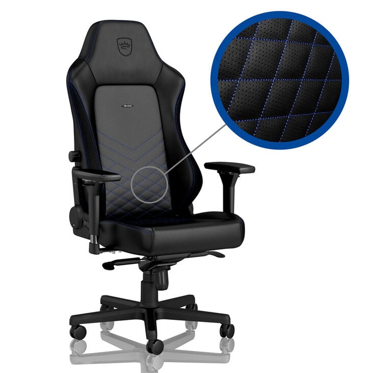 noblechairs HERO Gaming Stuhl - schwarz/blau image number 0