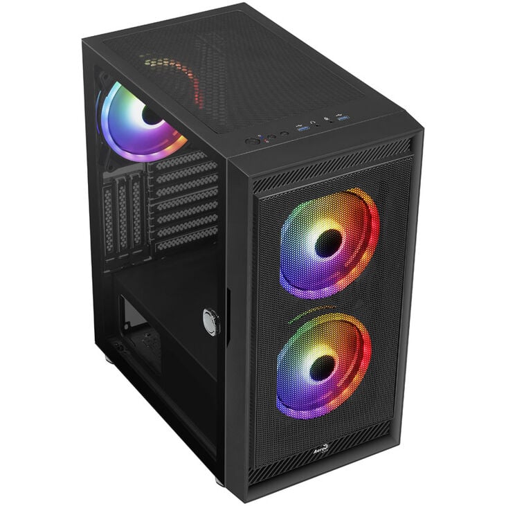 Aerocool Graphite v2 Midi-Tower - schwarz image number 1