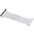 PHANTEKS PCI-E 4.0 x16 riser ribbon cable, 180 degrees, 30 cm - white image number null