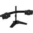 SilverStone SST-ARM23BS-L - Dual Monitorarm - schwarz image number null