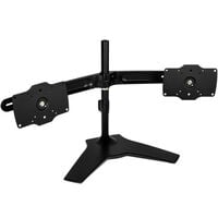 SilverStone SST-ARM23BS-L - Dual monitor arm - black