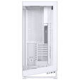 PHANTEKS NV Series NV9 E-ATX case, Tempered Glass, ARGB - matte white & M25 Gen2 PWM D-RGB fan 3-pack - Reverse Blade, 140mm, white + DRGB kit image number null