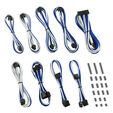 CableMod Classic ModMesh RT Cable Kit ASUS/Seasonic/Phanteks - wei&szlig;/blau image number null