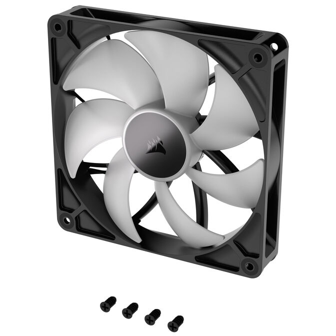 Corsair RS ARGB PWM L&uuml;fter - 140 mm, schwarz image number 9