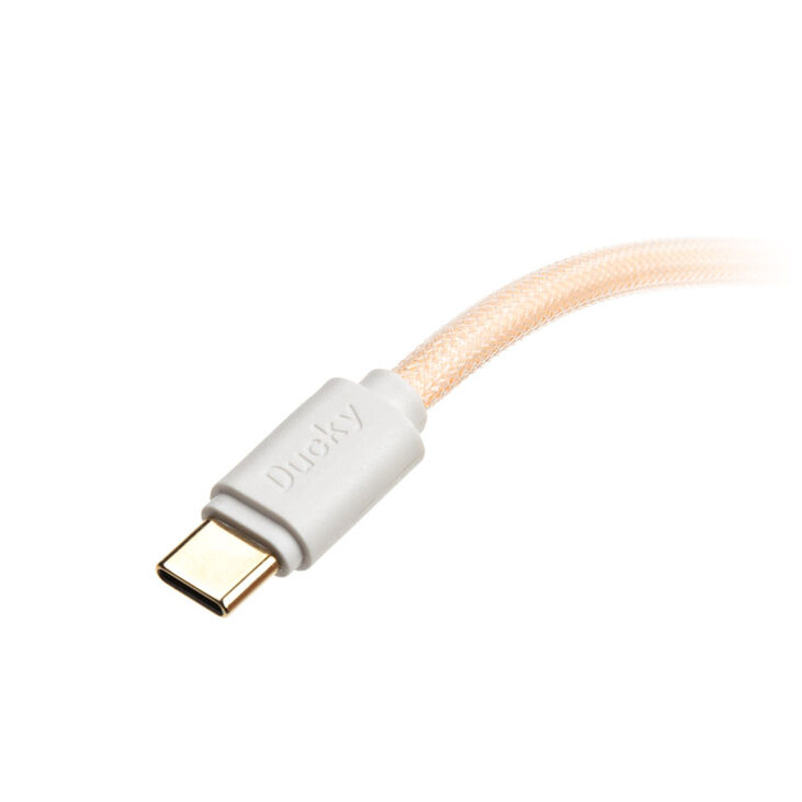 Ducky Premicord Cotton Candy Coiled Cable, USB Typ C auf Typ A - 1,8m image number 3
