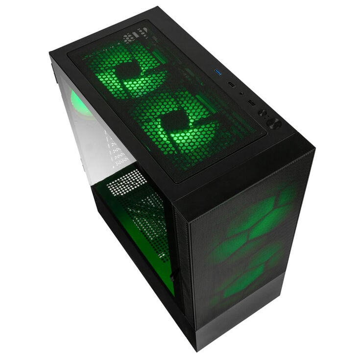 Kolink Observatory MX Mesh ARGB Midi-Tower - schwarz image number 1
