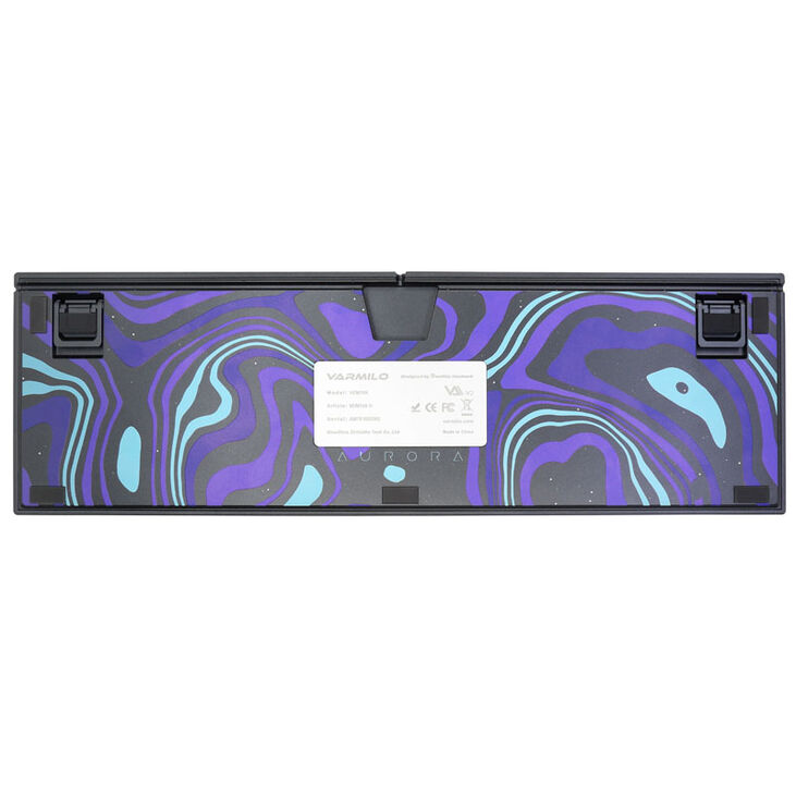 Varmilo VEA108 Aurora Gaming Tastatur, MX-Brown, weiße LED - US Layout image number 3