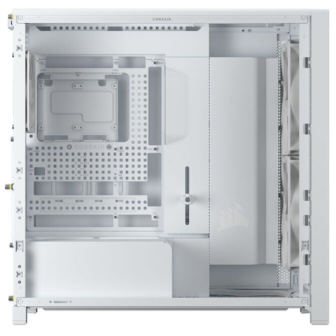 Corsair FRAME 5000D Wood RS PC-Geh&auml;use, Midi-Tower, E-ATX, Tempered Glass - inklusive 3x L&uuml;fter, wei&szlig;, Holz image number 7