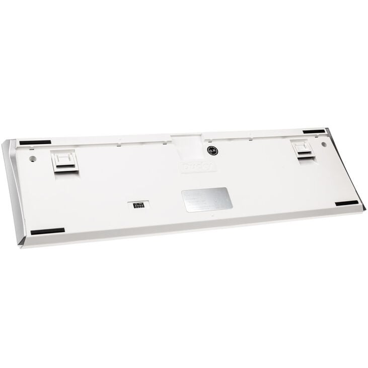 Ducky One 3 Classic Pure White Gaming Keyboard, RGB LED - MX-Red (US) image number 3