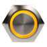 DimasTech Vandalismustaster 19mm - Silverline - gelb image number null