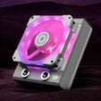 EK Water Blocks EK-Quantum Impulse 120 D-RGB PWM Fan - 120mm, white image number null