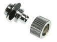 Bitspower Anschluss gerade G1/4 Zoll AG auf 11/8mm - silber gl&auml;nzend image number null