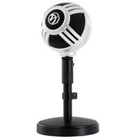 Arozzi Sfera Table Microphone, USB - white