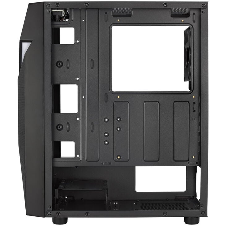 Aerocool Scape-G-BK-v1 Mid Tower, Tempered Glass - Black image number 6