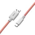 CableMod PRO Coiled Keyboard Cable USB-C zu USB Typ A, Orangesicle - 150cm image number null
