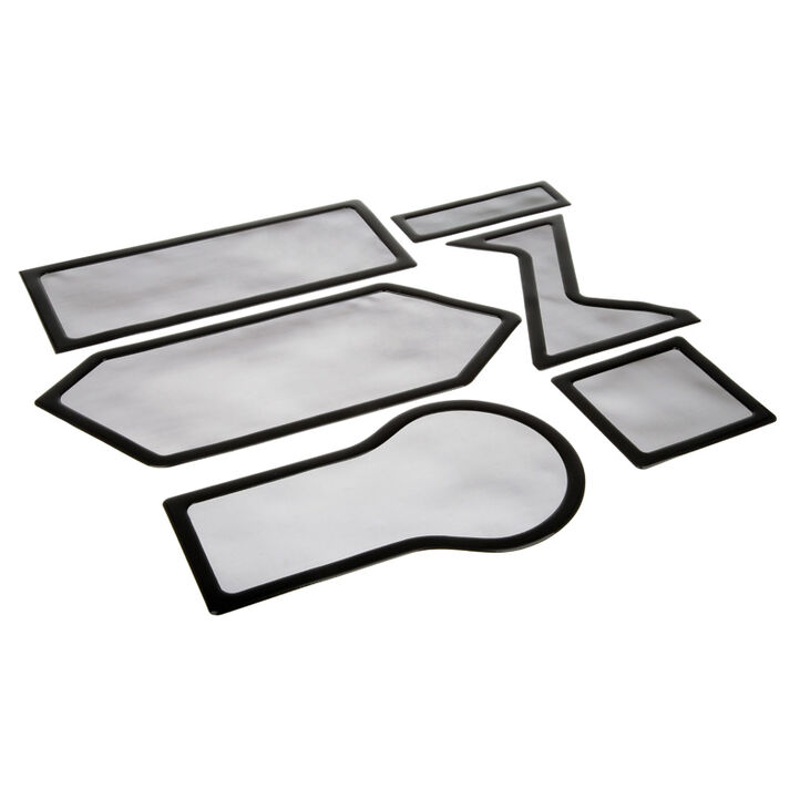 Demciflex Staubfilter Set für Zalman Z9 - schwarz/schwarz image number 0