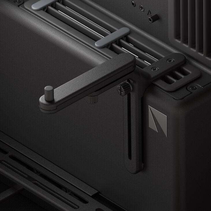 HAVN HS 420 PC-Gehäuse, Midi-Tower, E-ATX, Tempered Glass - schwarz image number 8