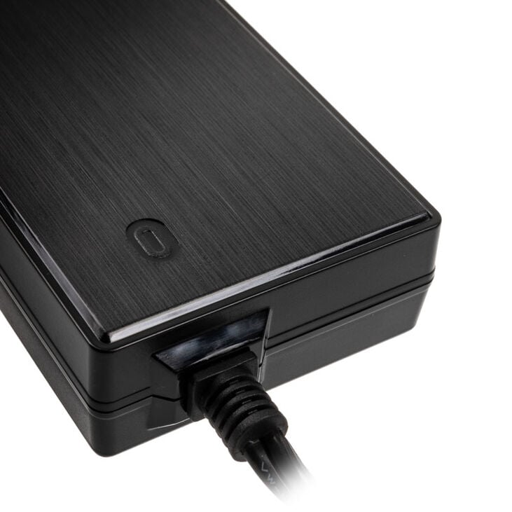 Akasa PD150-02K external power supply, AC to DC, with 4-pin Power DIN - 150 Watt image number 1