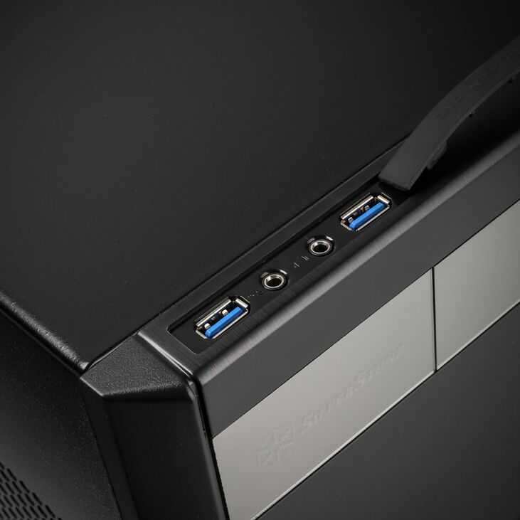 SilverStone SST-SG11B Sugo USB3.0 - schwarz image number 5
