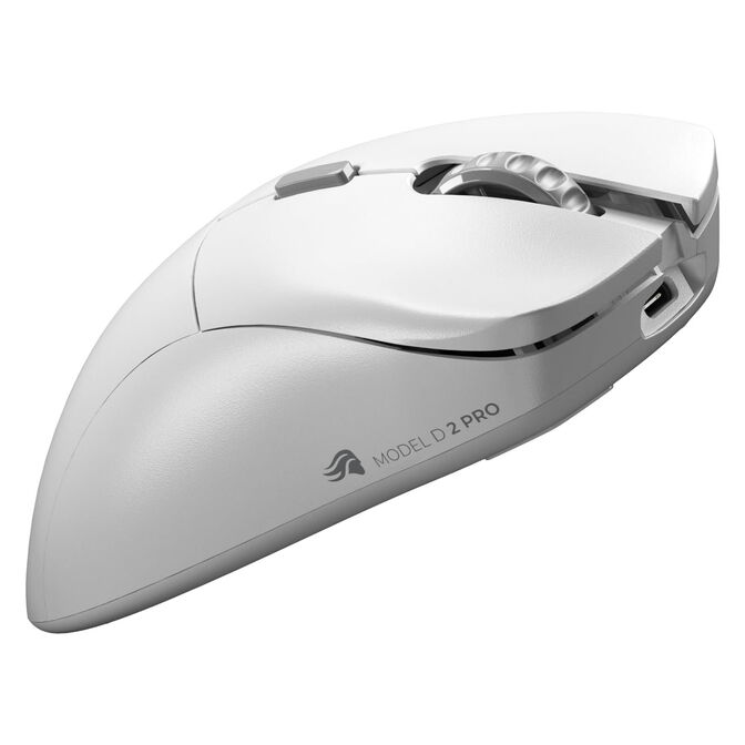 Glorious Model D 2 PRO 4K/8KHz Edition Wireless Gaming Mouse - white image number 7