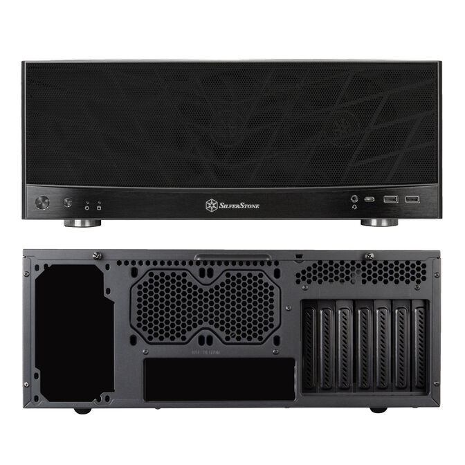 SilverStone SST-GD11B - Grandia Airflow Desktop - black image number 1