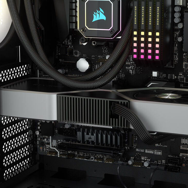Corsair MP600 Pro XT NVMe SSD, PCIe 4.0 M.2 Typ 2280 - 4 TB image number 8