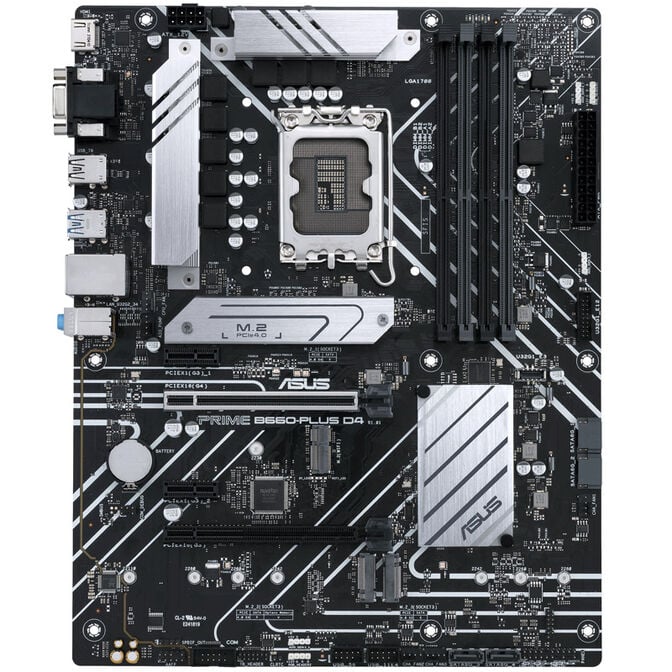 ASUS Prime B660-Plus D4, Intel B660 Mainboard - Sockel 1700, DDR4 image number 2