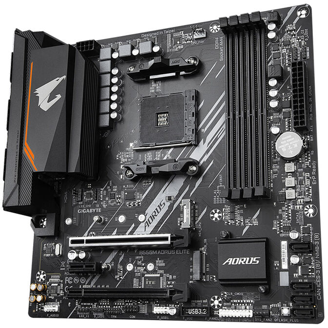 GIGABYTE B550M AORUS Elite, Socket AM4, AMD B550M, Micro-ATX - DDR4 image number 4