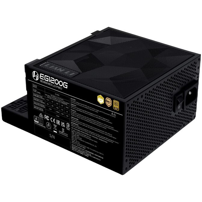 Lian Li EDGE GOLD 1200 80 PLUS Gold Netzteil, PCIe 5.1, ATX 3.1 - 1.200 Watt, schwarz, inkl. USB-Hub image number 3