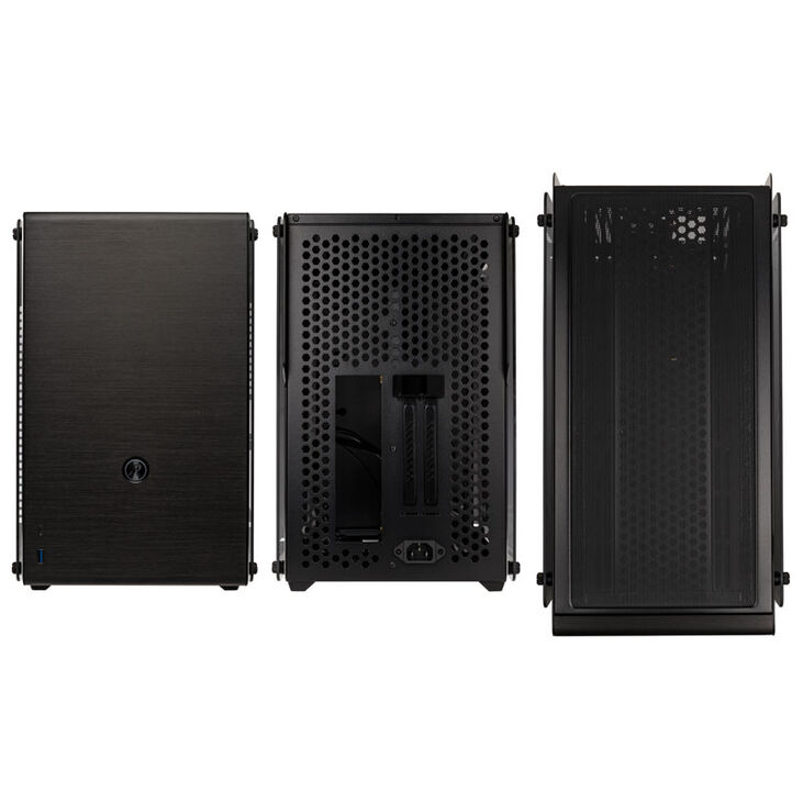 Raijintek Ophion M Evo TGS Micro-ATX Gehäuse, Tempered Glass - schwarz image number 3